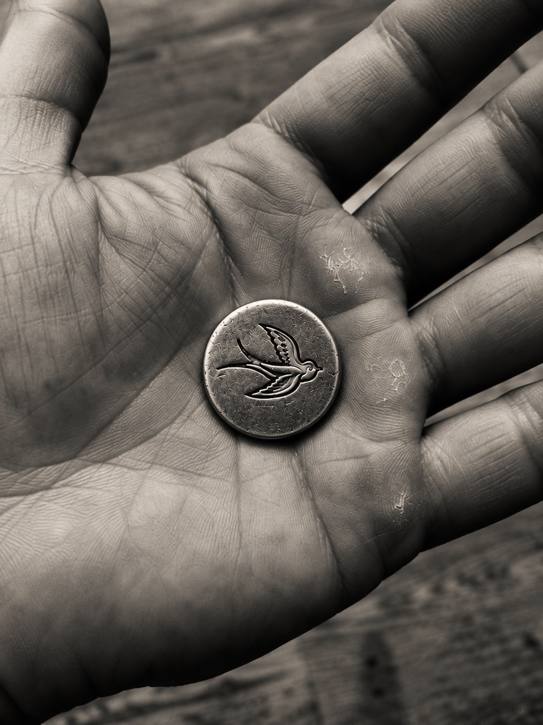 The pocket sparrow, hand-struck